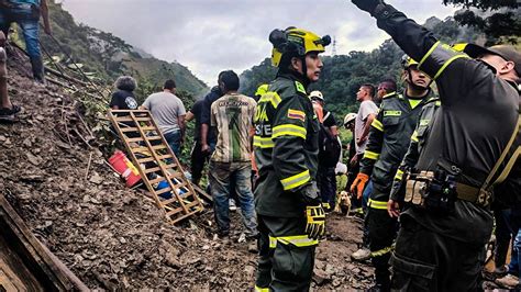 Colombia Landslide Leaves At Least Three Dead And 20 Missing