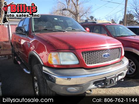 Used 2003 Ford F 150 Supercrew 139 King Ranch 4wd For Sale In Lubbock