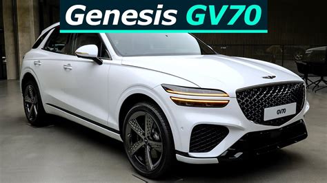 New 2022 Genesis Gv70 Suv Review The Best Looking Suv You Can Buy