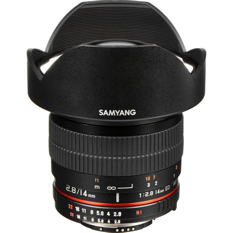 Samyang 14mm Ultra Wide Angle F28 If Ed Umc Lens Sy14mae N Bandh