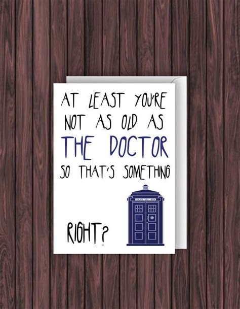 Doctor Who Birthday Card Funny Dr Who Birthday Card Geek Birthday