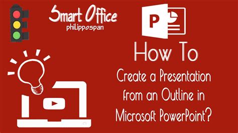 How To Create A Presentation From An Outline In Microsoft Powerpoint