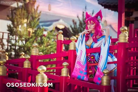 League Of Legends Ahri Naked Cosplay Asian Photos Onlyfans Patreon Fansly Cosplay Leaked
