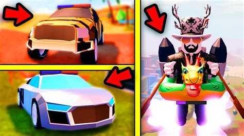 The sirens are located at the back of the vehicle, unlike most vehicles that can equip a siren. FULL GUIDE Jailbreak AUDI R8, JETPACKS, RAPTOR, SEASON 3 ...