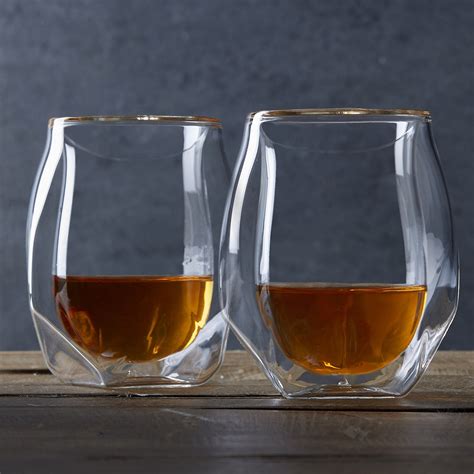 Norlan Double Walled Whiskey Glasses The Green Head