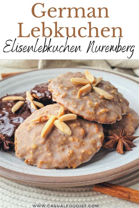 Traditional German Lebkuchen German Gingerbread Casual Foodist