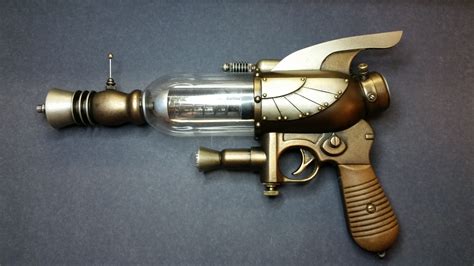 Ray Gun From Steampunk Vehicle Steampunk Weapons