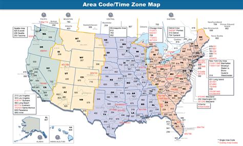Us Area Code Map Printable Free Printable Maps Unamed