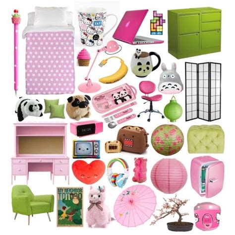 Kawaii room decorating ideas pink theme color for sweet. Kawaii Dorm Room | Kawaii bedroom, Cute bedroom ideas ...