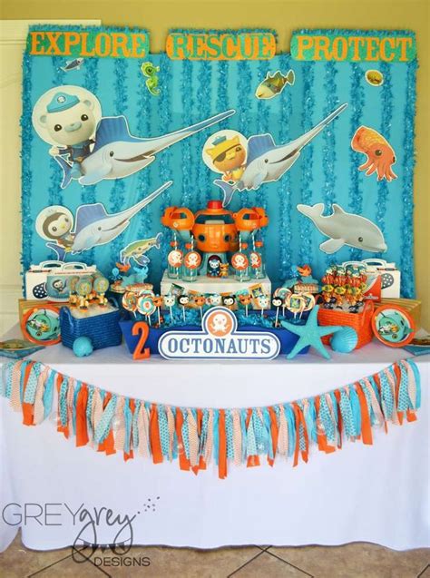 Octonauts Birthday Party Ideas Photo 23 Of 48 Octonauts Birthday