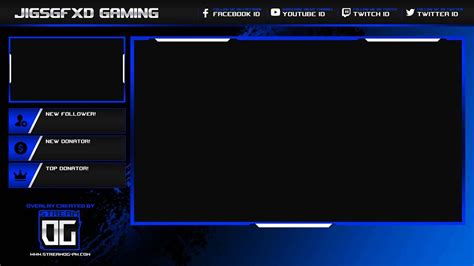 Design Profession Twitch Overlay Template And Stream Pack Twitch