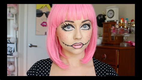 Halloween Tutorial Doll Makeup Youtube