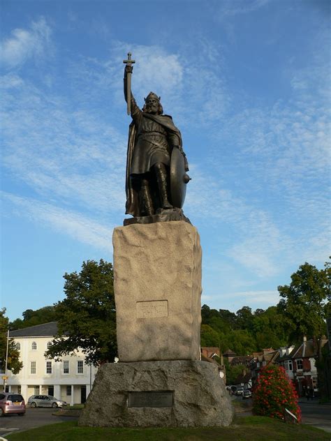 King Alfred The Great Statue Winchester Monument