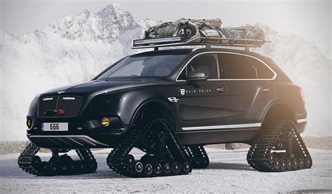 Is This Bentley Bentayga With Tank Tracks The Most