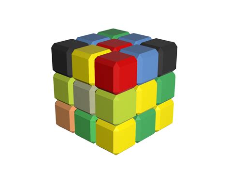 3d Online Builder Moc Cubo Magico Makerbrane