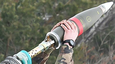 120mm Heavy Mortars In Action Mortar Teams Conduct Live Fire Exercises