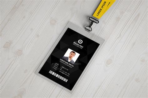 id card templates word psd ai pages