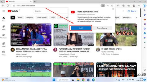 Cara Pasang Aplikasi Youtube Di Windows Gambar Cahdeso Id