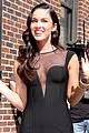 Megan Fox Slips Letterman Some Tongue Photo Megan Fox Pictures Just Jared