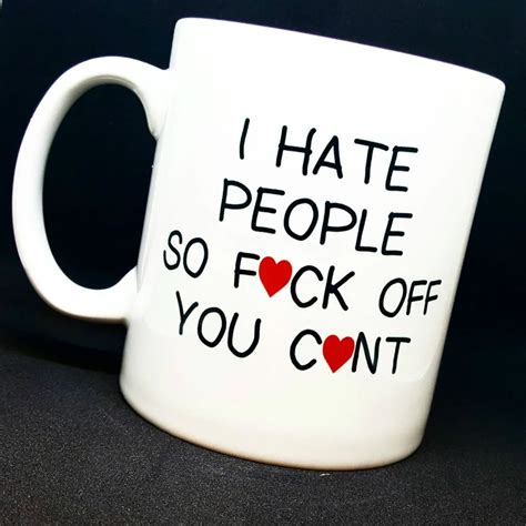 i hate people mugs beer travel milk porcelain coffee tea cups home decor novelty friend t