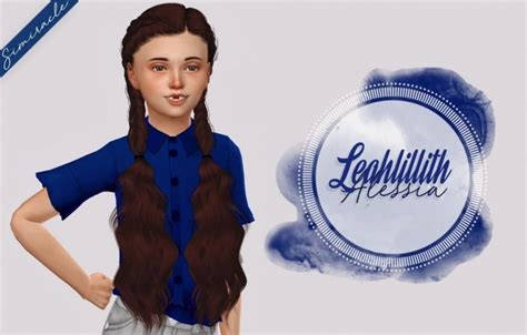 Leahlillith Alessia Hair Kids Version At Simiracle Sims 4 Updates