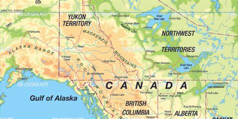 Map Of Western Ontario Canada Map Of Canada West Region In Canada Welt