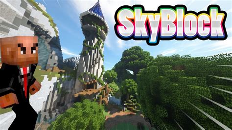 Je Découvre Le Skyblock Dhypixel 1 Youtube