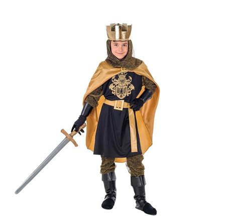 Disfraz De Rey Medieval Para Niño En 2022 Disfraz De Rey Reyes