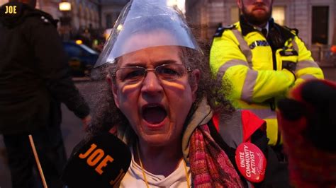 nurse blasts tory government at save the nhs protest outside downing street youtube