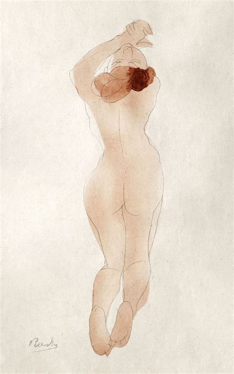 Auguste Rodin Parduodama Reprodukcija Naked Woman Showing Her Breas