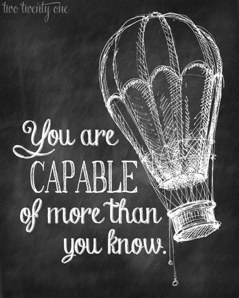 You Are Capable Free Printable Fab N Free