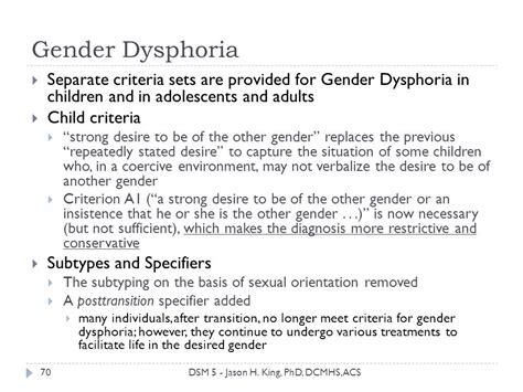 Gender Dysphoria Dsm 5 Allhooli
