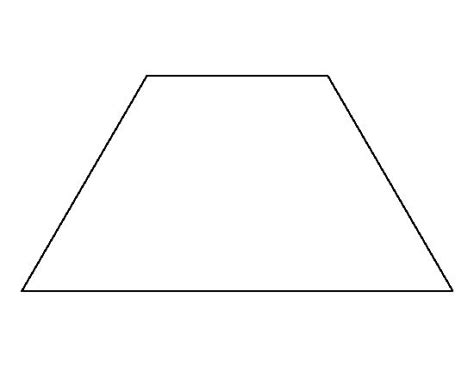 Check out our trapezoid shape selection for the very best in unique or custom, handmade pieces from our etsy uses cookies and similar technologies to give you a better experience, enabling things like Trapezoid pattern. Use the printable outline for crafts ...