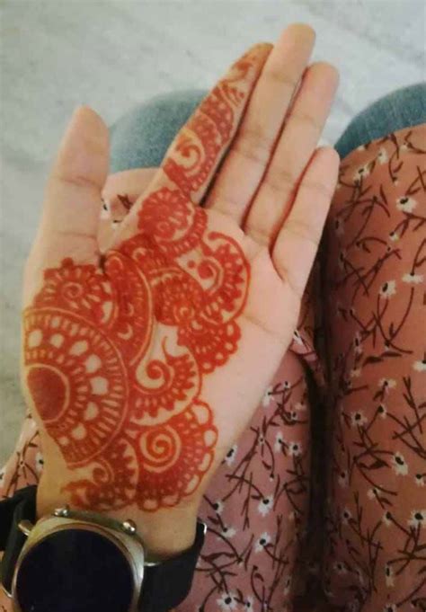 🤚🌿 Handprint Henna Scratch Art 🌿🤚 Yoors