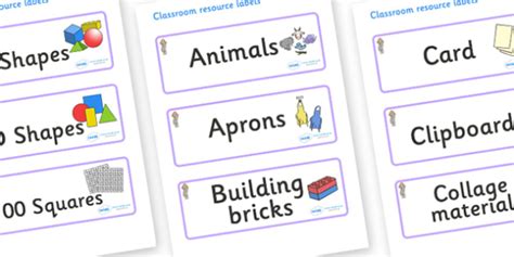 Free Selkie Themed Editable Classroom Resource Labels