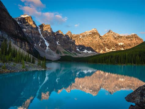 Turns Out Waking Up Early Enough For Sunrise At Moraine Lake In Banff