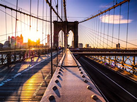Golden Hour On The Brooklyn Bridge — Nomadic Pursuits A Blog By Jim Nix