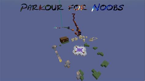 Parkour For Noobs Minecraft Map