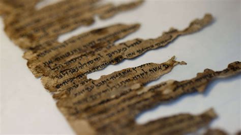 dna sequencing is piecing together the fragments of the dead sea scrolls syfy wire