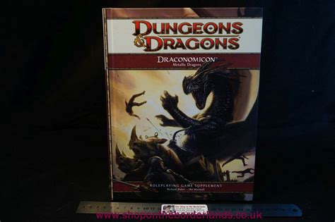 Draconomicon Metallic Dragons Hardback Supplement For Dandd 4th