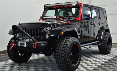2016 Jeep Wrangler Unlimited Sahara Reimagined By Central Alps Black