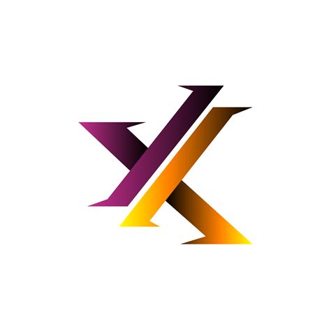 letter x modern logo design concept template 610449 Vector Art at Vecteezy