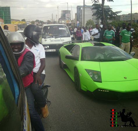 Kenyas First Lamborghini Spotted In A Gor Mahia Match The Urban Kenyan