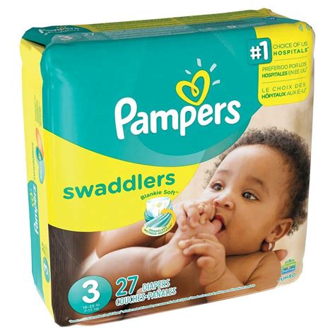 Pampers Swaddlers Diapers Jumbo Pack Size 1 32ct Pampers Swaddlers Pampers Diaper Sizes