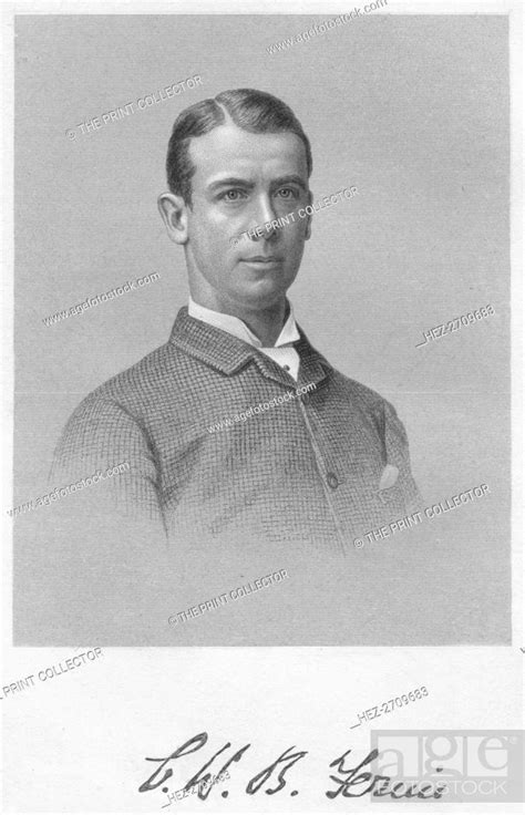 Portrait Of A Man 1893 Creator William Roffe Stock Photo Picture