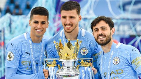 Manchester Citys Pep Guardiola Ruben Dias Sweep Top Premier League