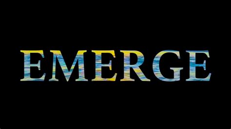 Emerge (Official Lyric Video) - YouTube