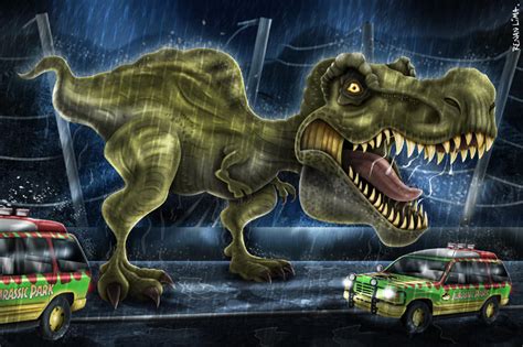 Jurassic Park Fan Art By Chicagocubsfan24 On Deviantart