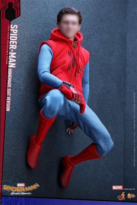 Hot Toys Divulga Imagens Do Primeiro Uniforme Do Homem Aranha De Tom