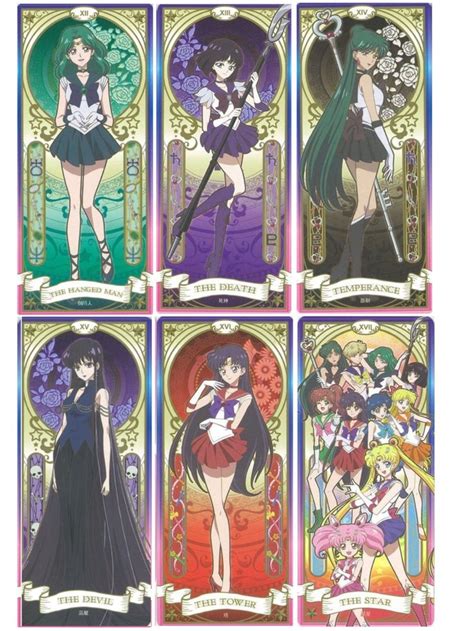 Sailor Moon Crystal Tarot Cards Crystal S3